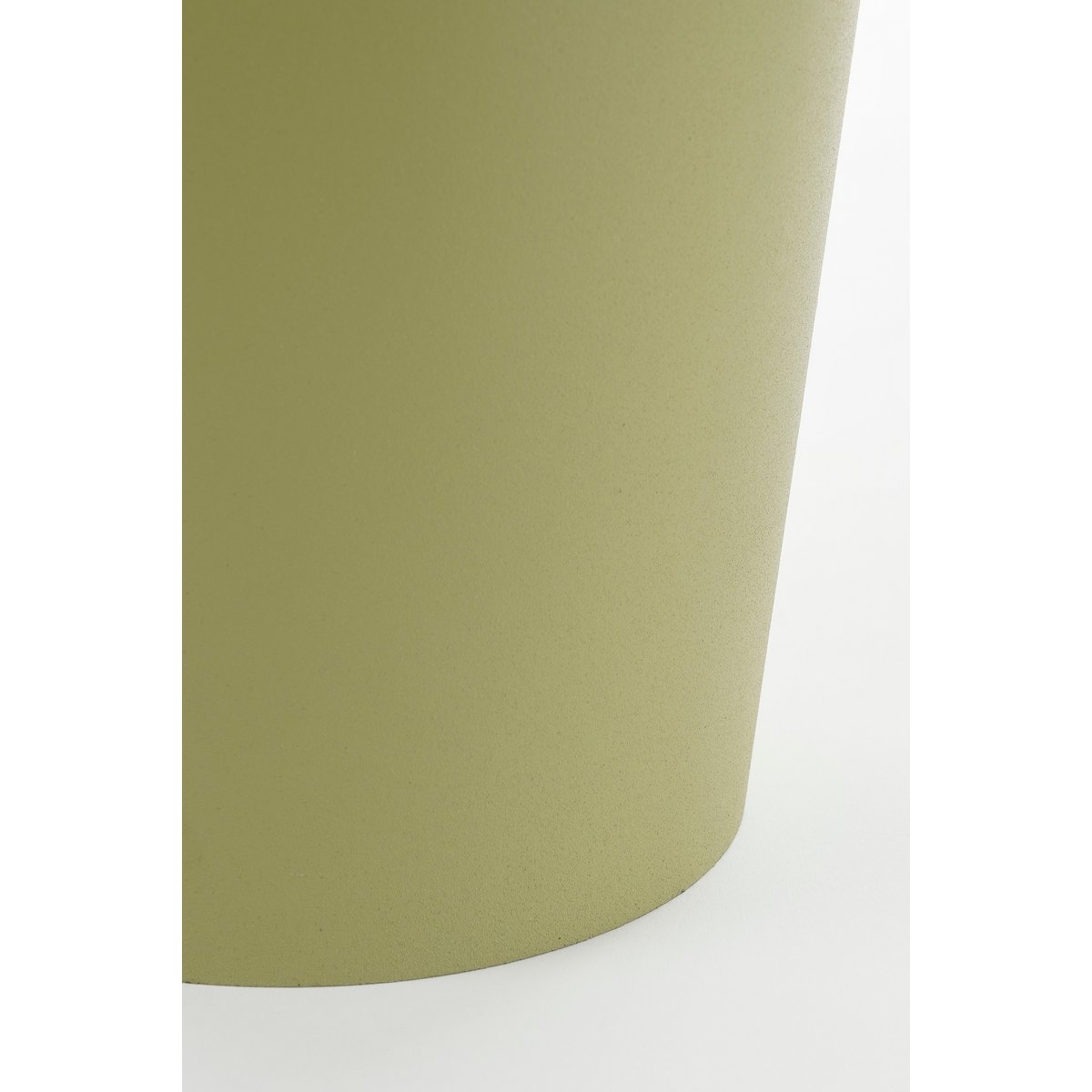 Feroza Bijzettafel - H41 x Ø34 cm - Metaal - Lichtgroen