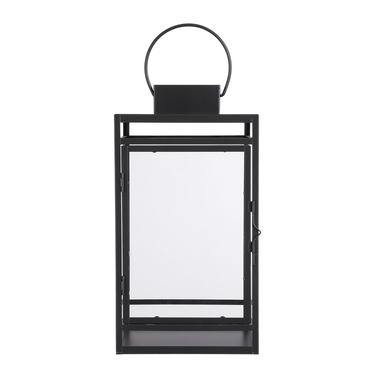 Storm Lantern - L20 x W19 x H36 cm - Black