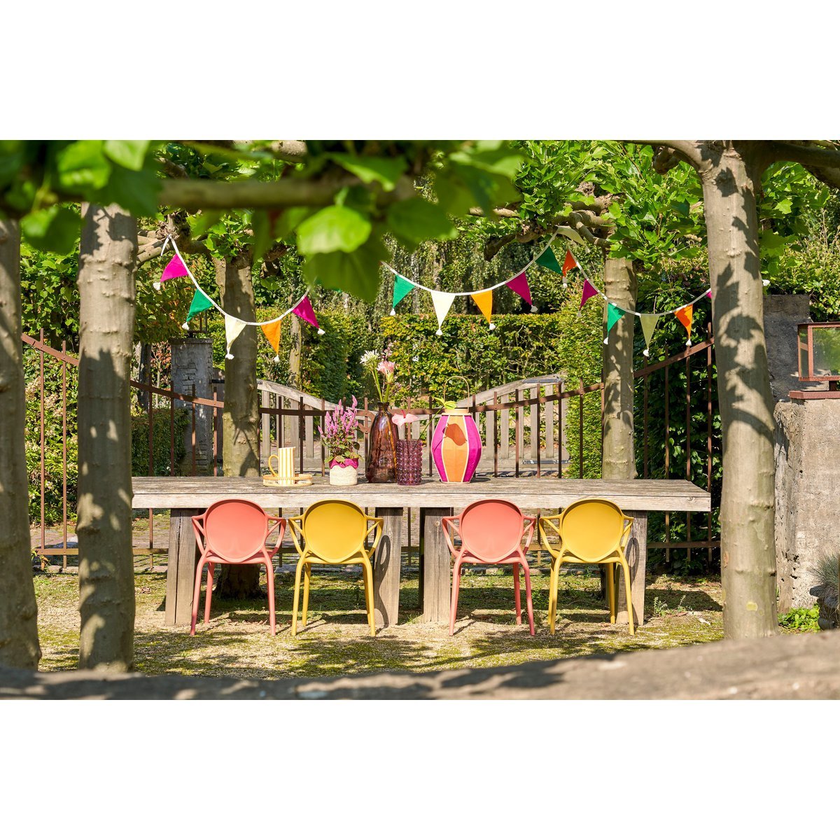 Nebraska Tuinstoelen 'Oceaan vriendelijk' - L56 x B57 x H80 cm - OCEAN BOUND