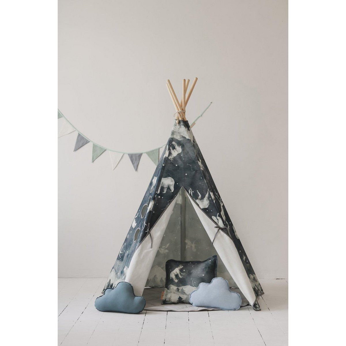 Tipi-tent "Nachtelijke hemel"