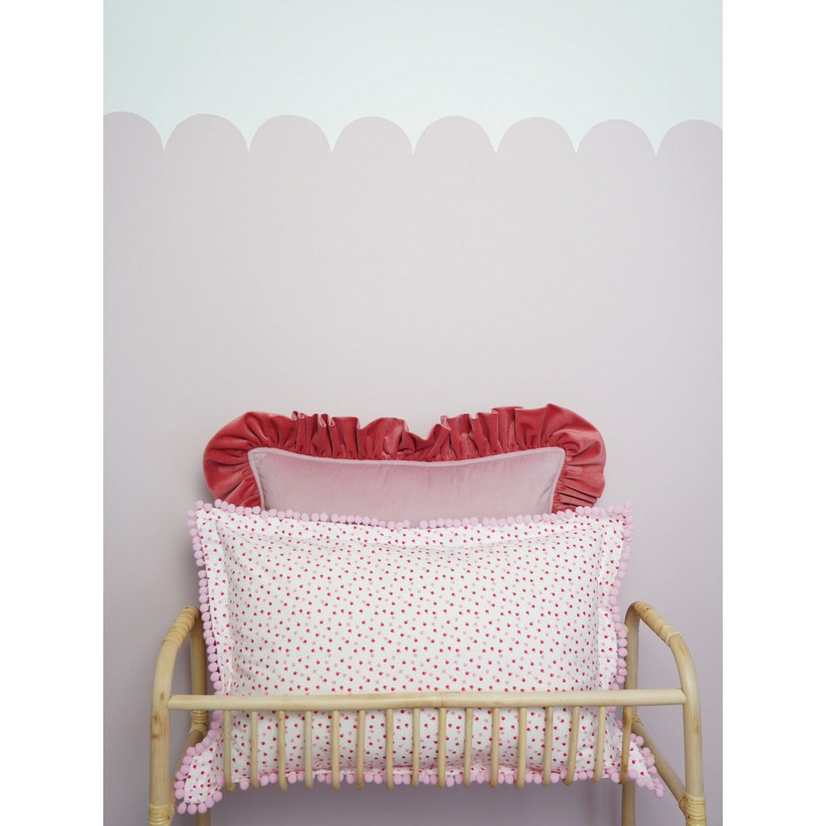 Kussensloop "Roze boomgaard"