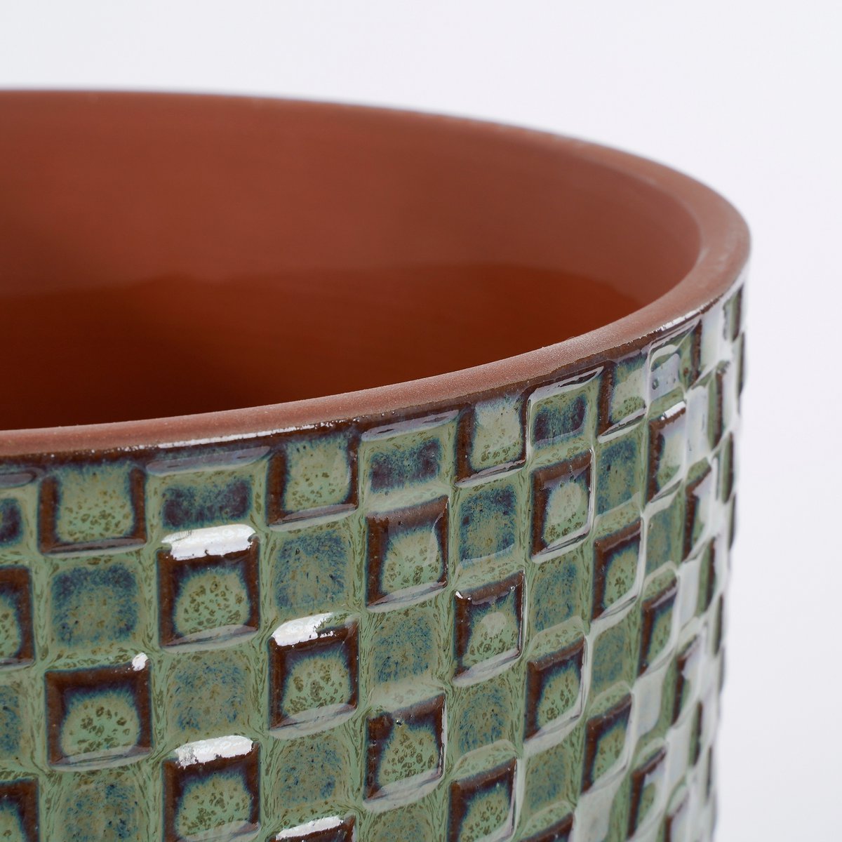 Daan Bloempot - H18 x Ø19 cm - Groen