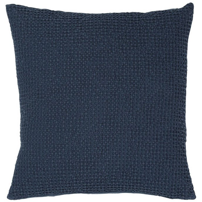 Maia marineblauw kussen 45 x 45