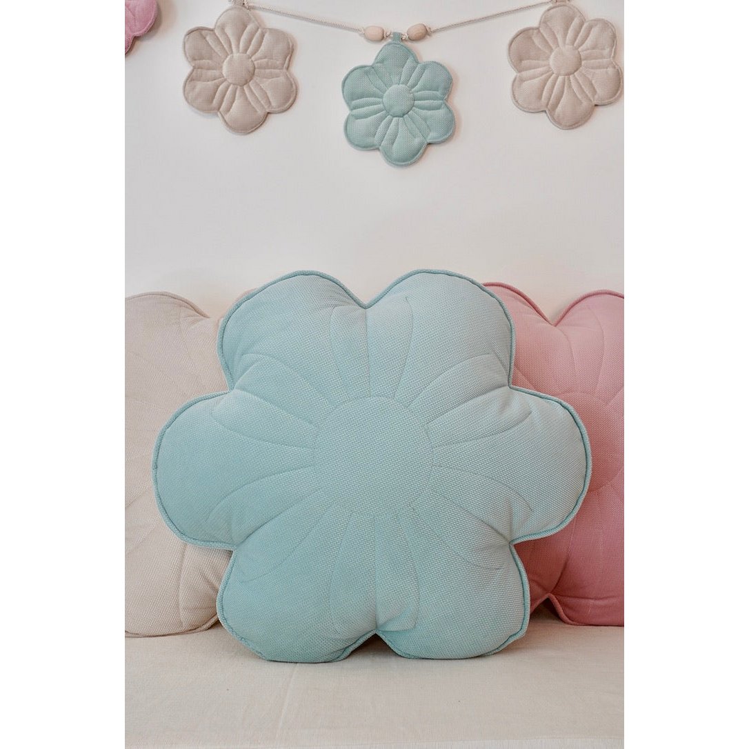 Fluwelen bloeikussen "Mint"