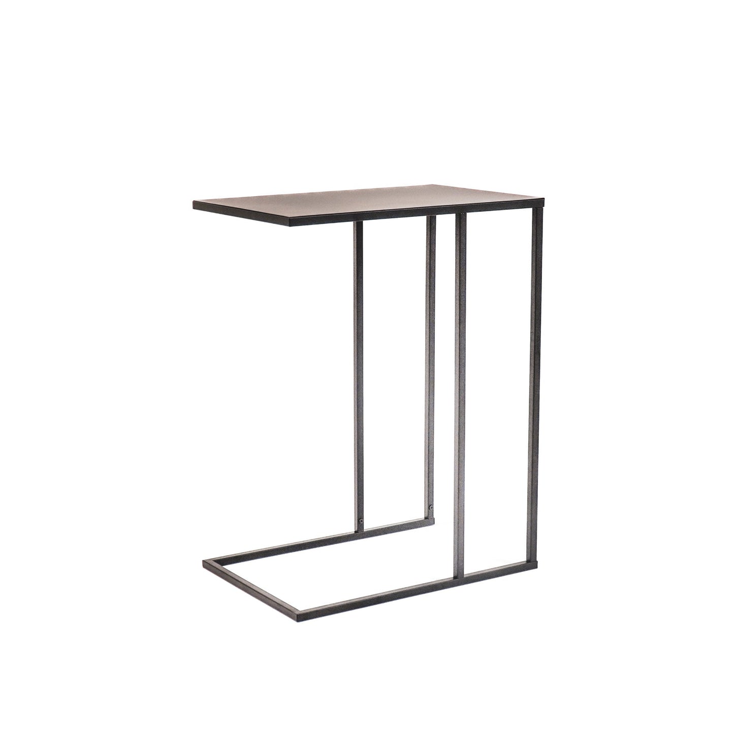 Bijzet Tafel - Metaal- Zwart - 45x30x60cm