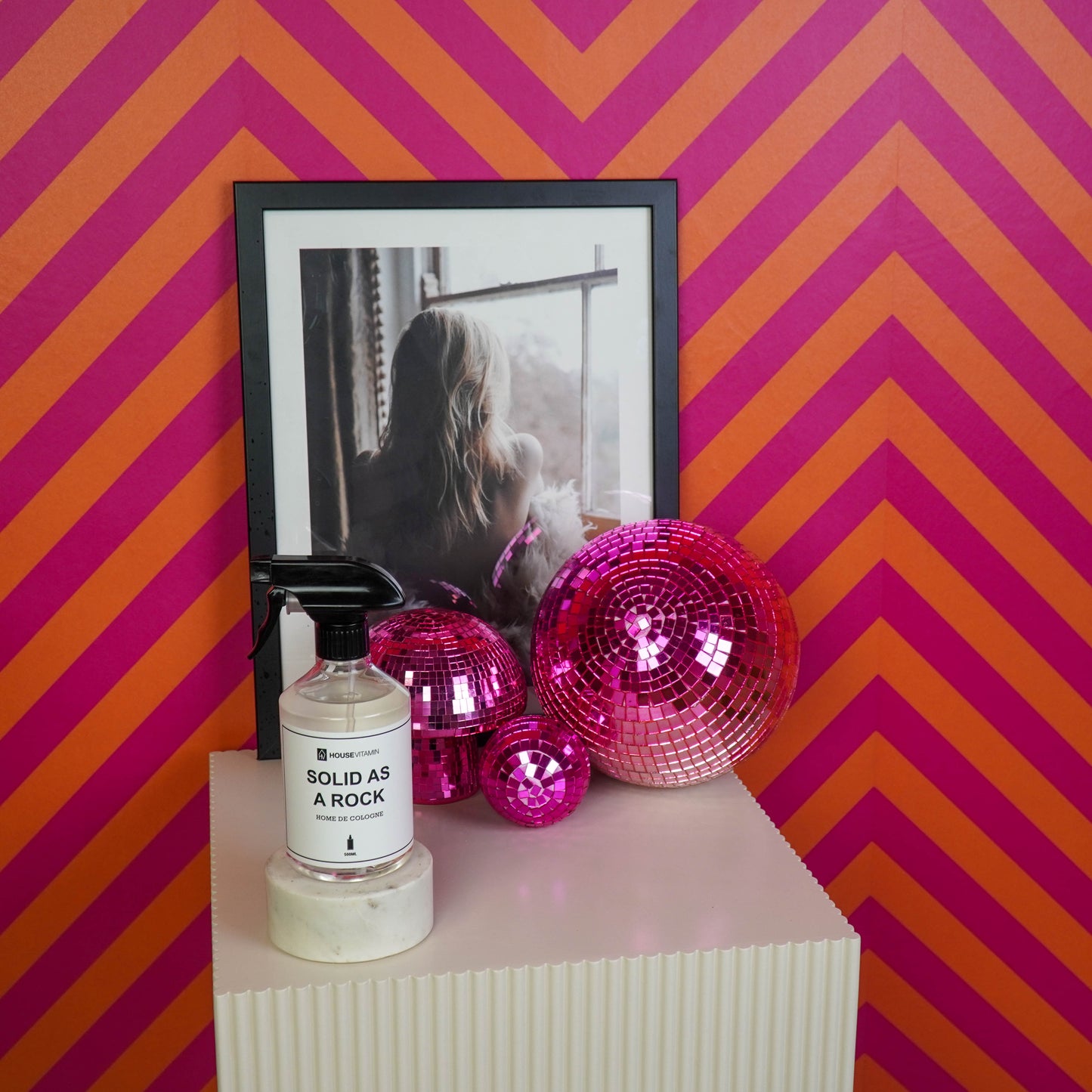 Roomspray - Solid as a Rock - Bergamotgeur- 500 ml
