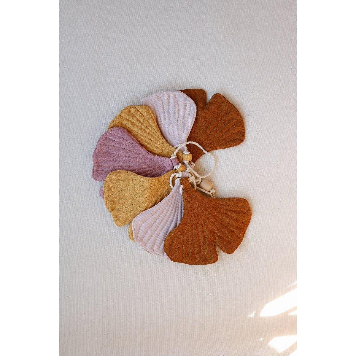 "Late Autumn" Slinger met Ginkgo-bladeren