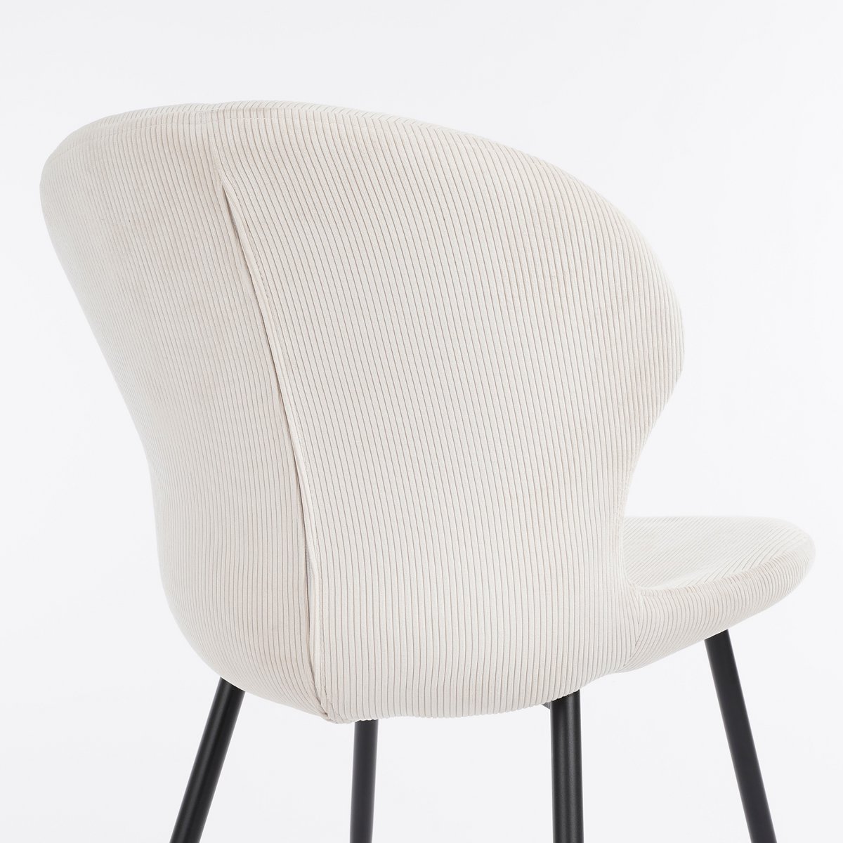 Max Eetkamerstoel - Velvet - Off White