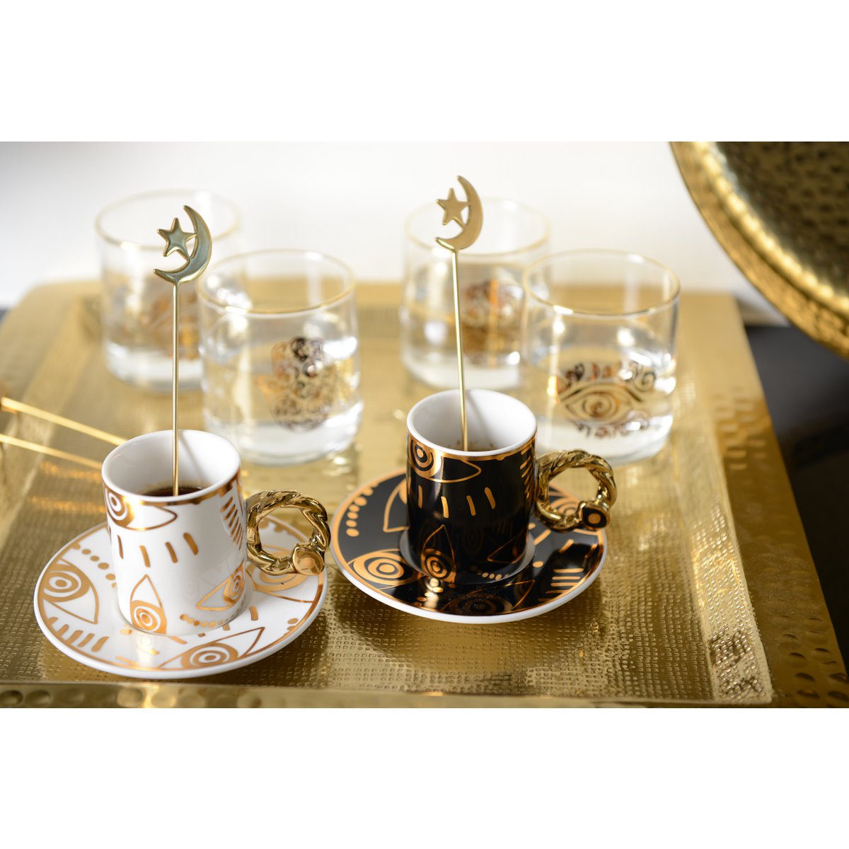 ISTANBUL GOLDEN SPOONS - SET OF 6