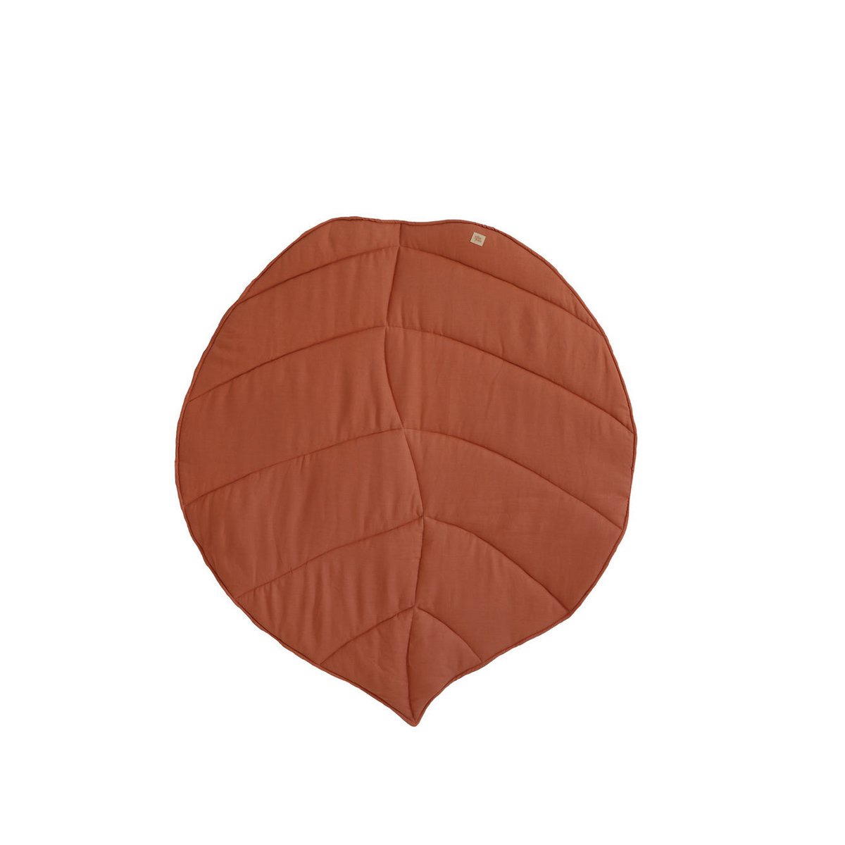 "Papaya" Linnen Blad Mat
