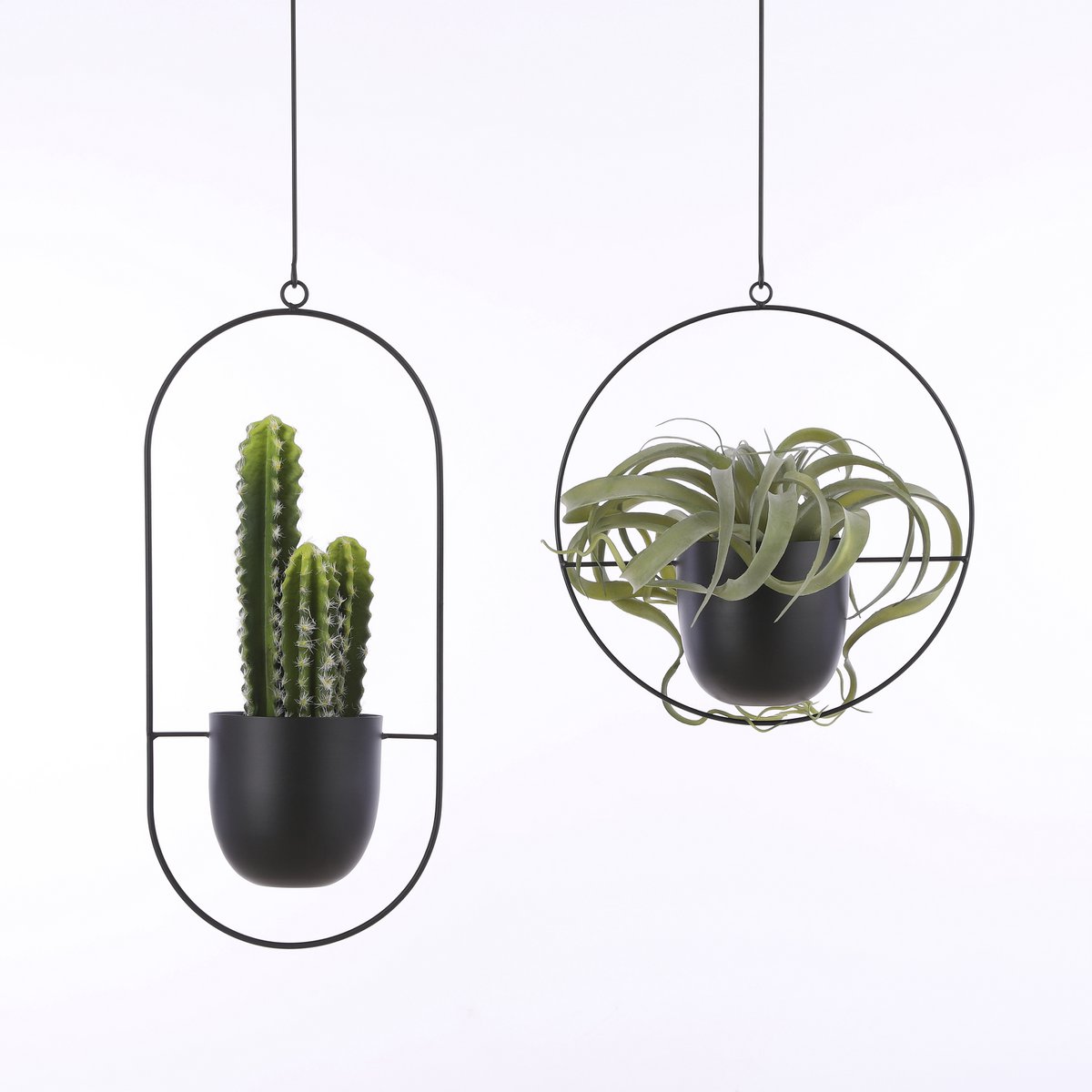 Dexter Hangpot - L34 x B14 x H65 cm - Zwart