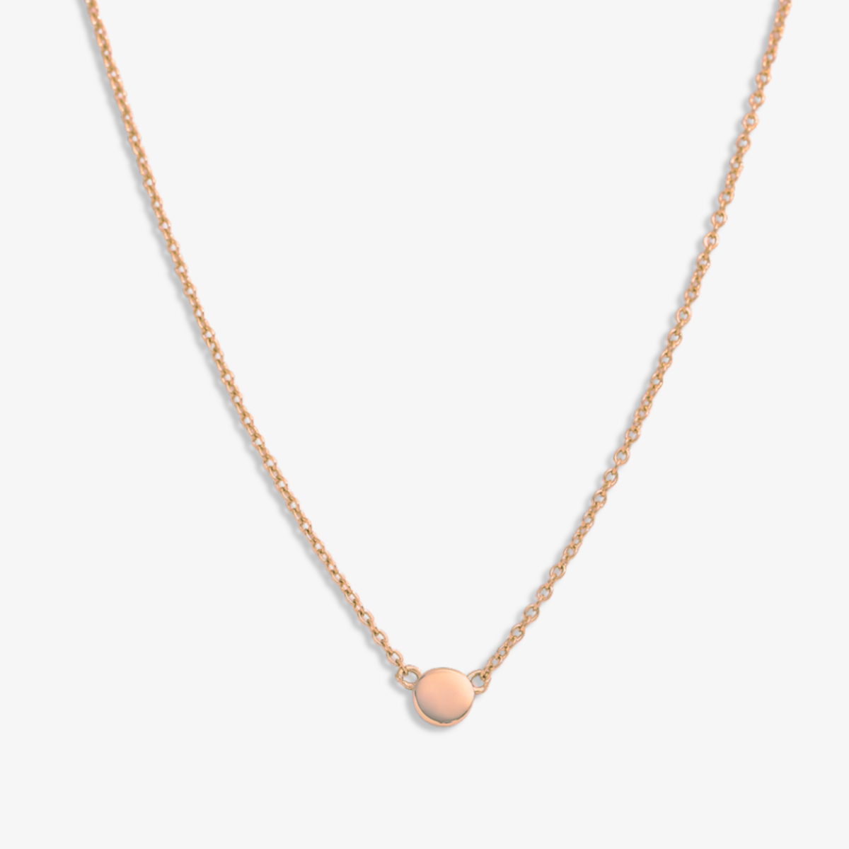 Enkele kleine munt ketting