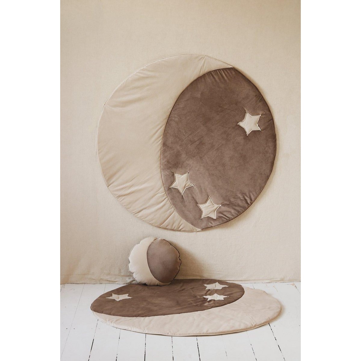 "Het is laat op Stinson Beach" Velvet Moon Mat