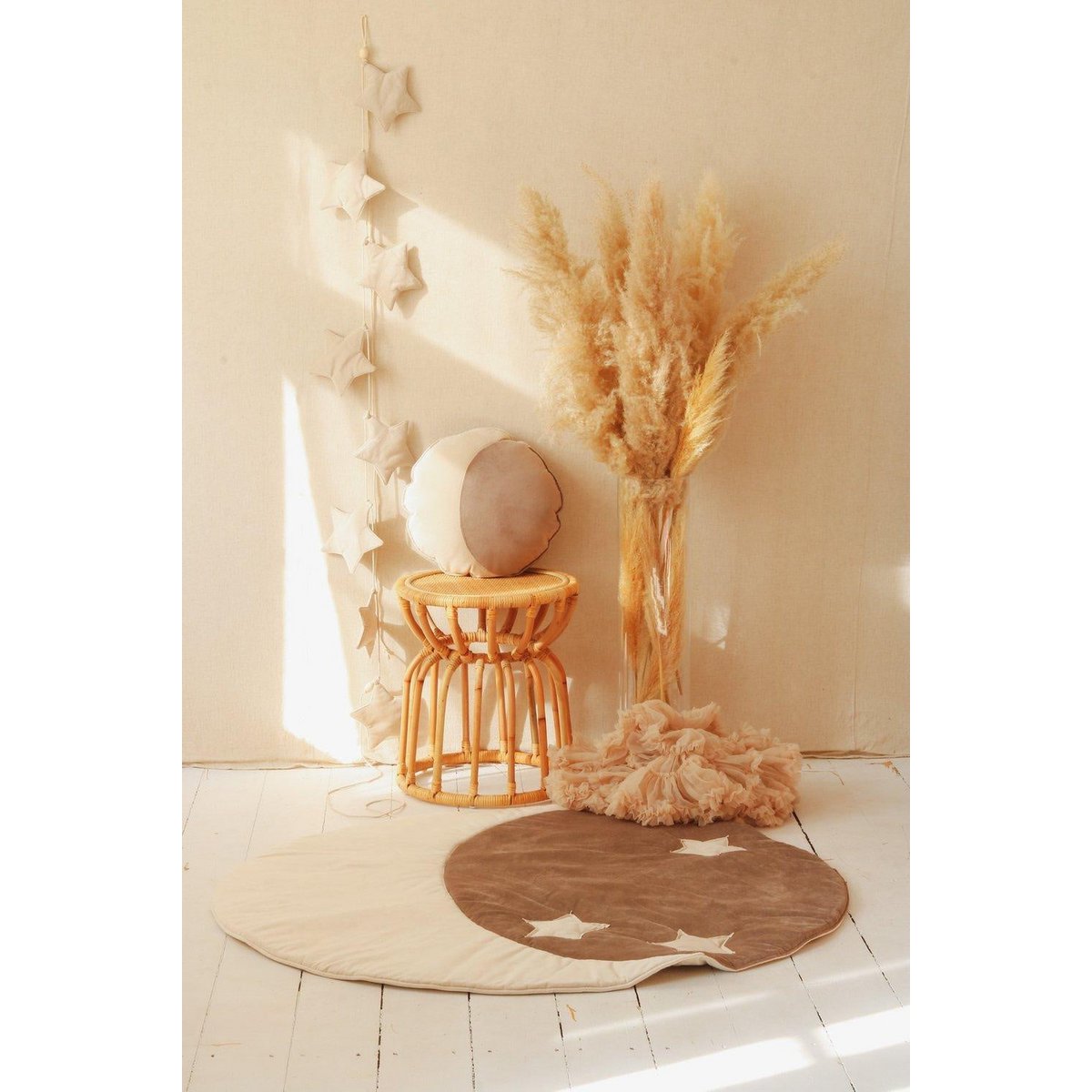 "Het is laat op Stinson Beach" Velvet Moon Mat