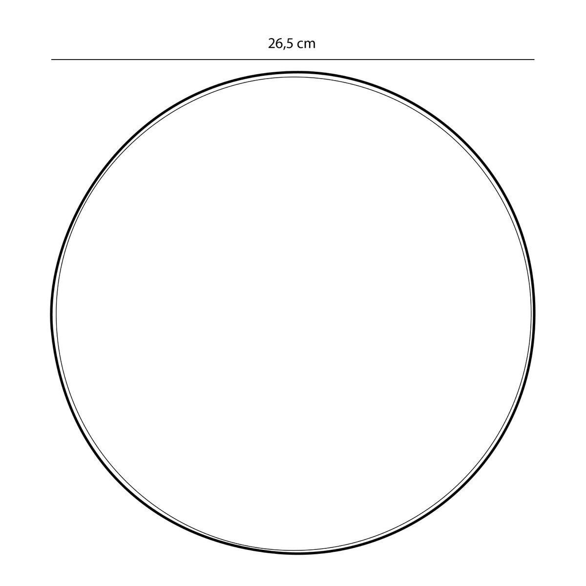 Tabo Dinerbord - Ø26,5 cm - Groen