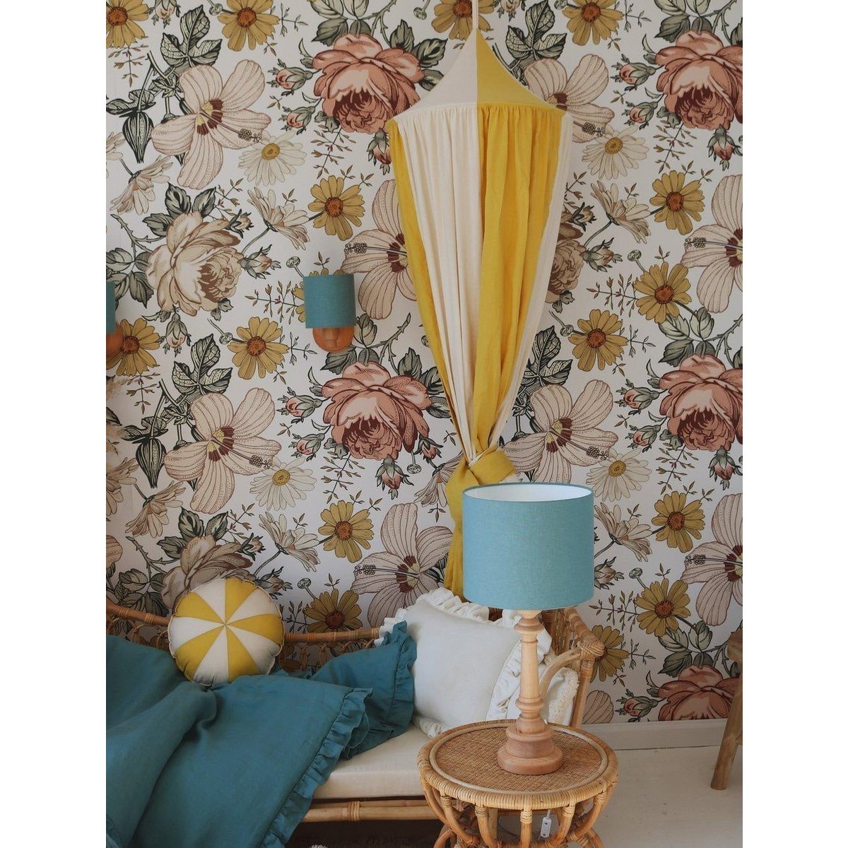 Patchworkkussen 'Honey Candy'
