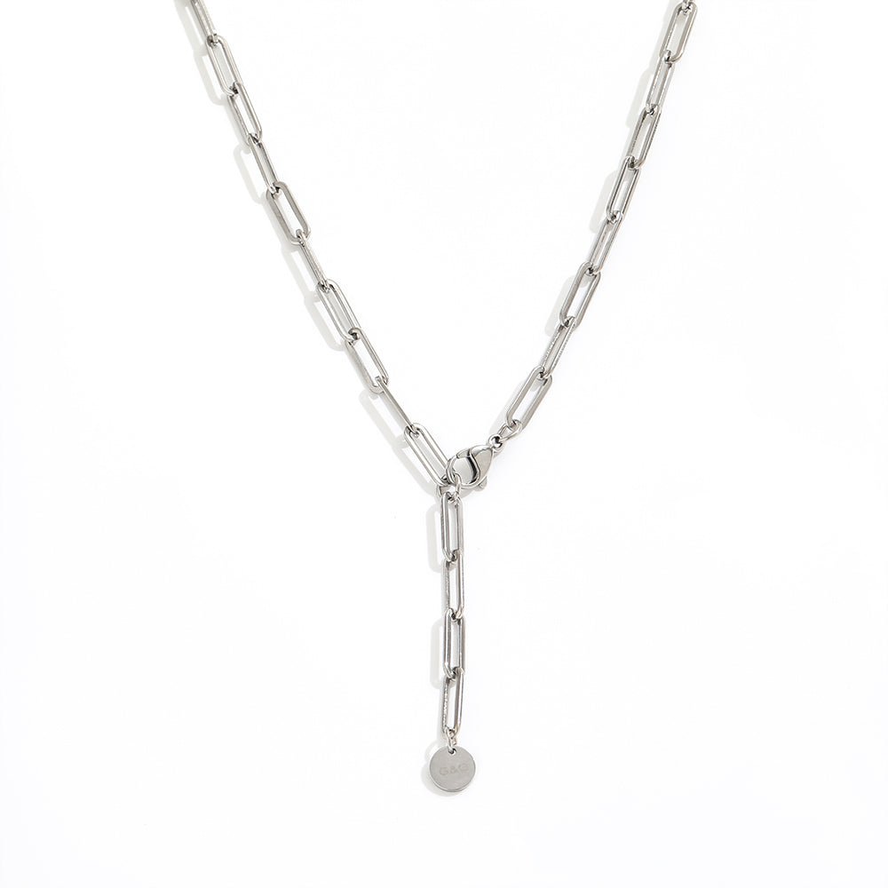 Ilaria paperclip ketting