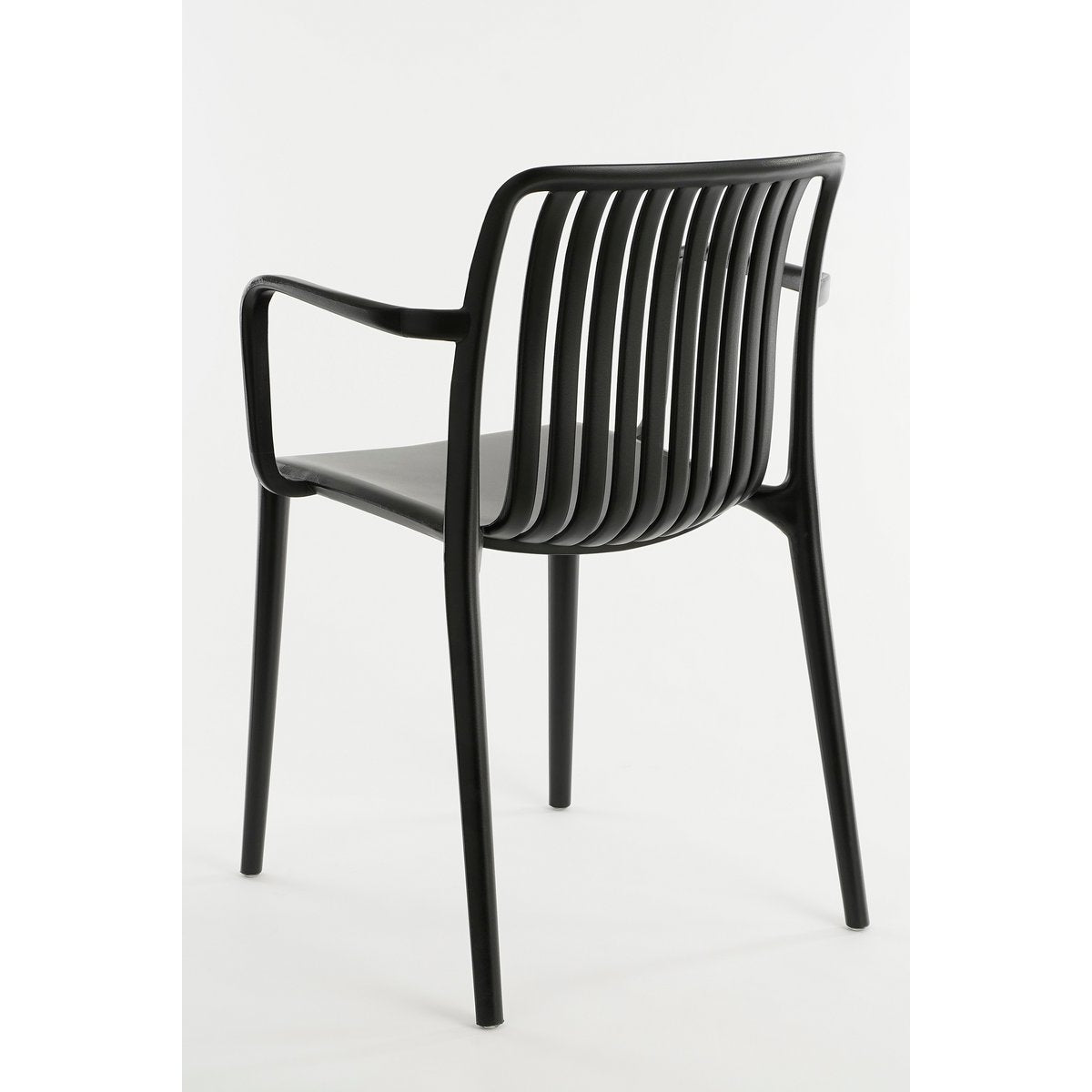 Paloma Garden chair - L53 x W53 x H78 cm - Polypropylene - Black