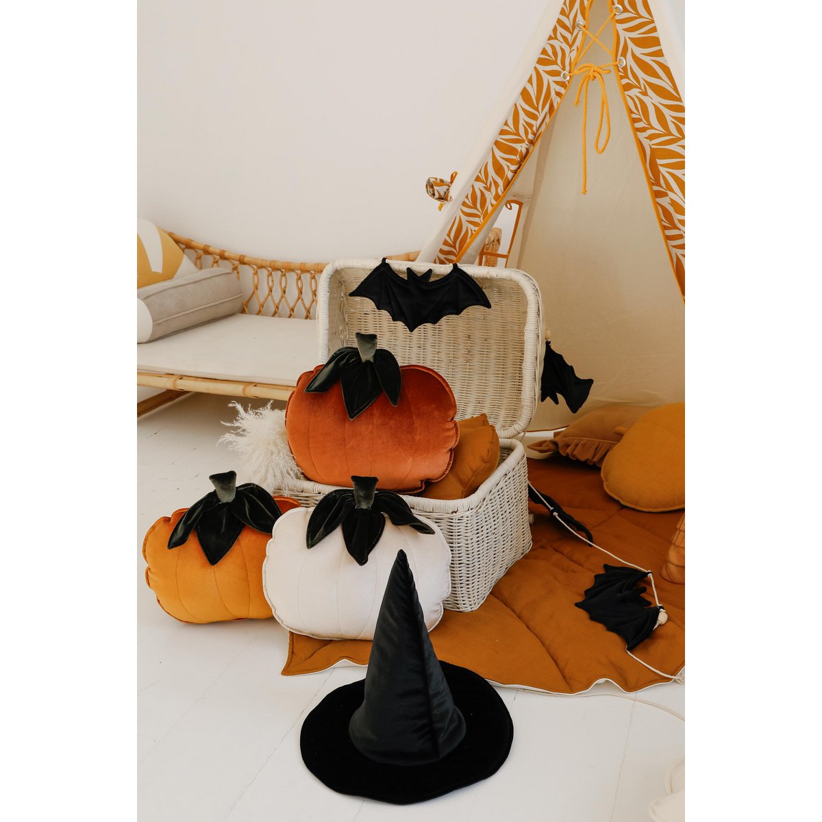 Decoratief pompoenkussen "Goud" Halloween-huisdecor, herfsthuisdecoratie, Halloween-kussen, seizoensdecor, gouden kussen,