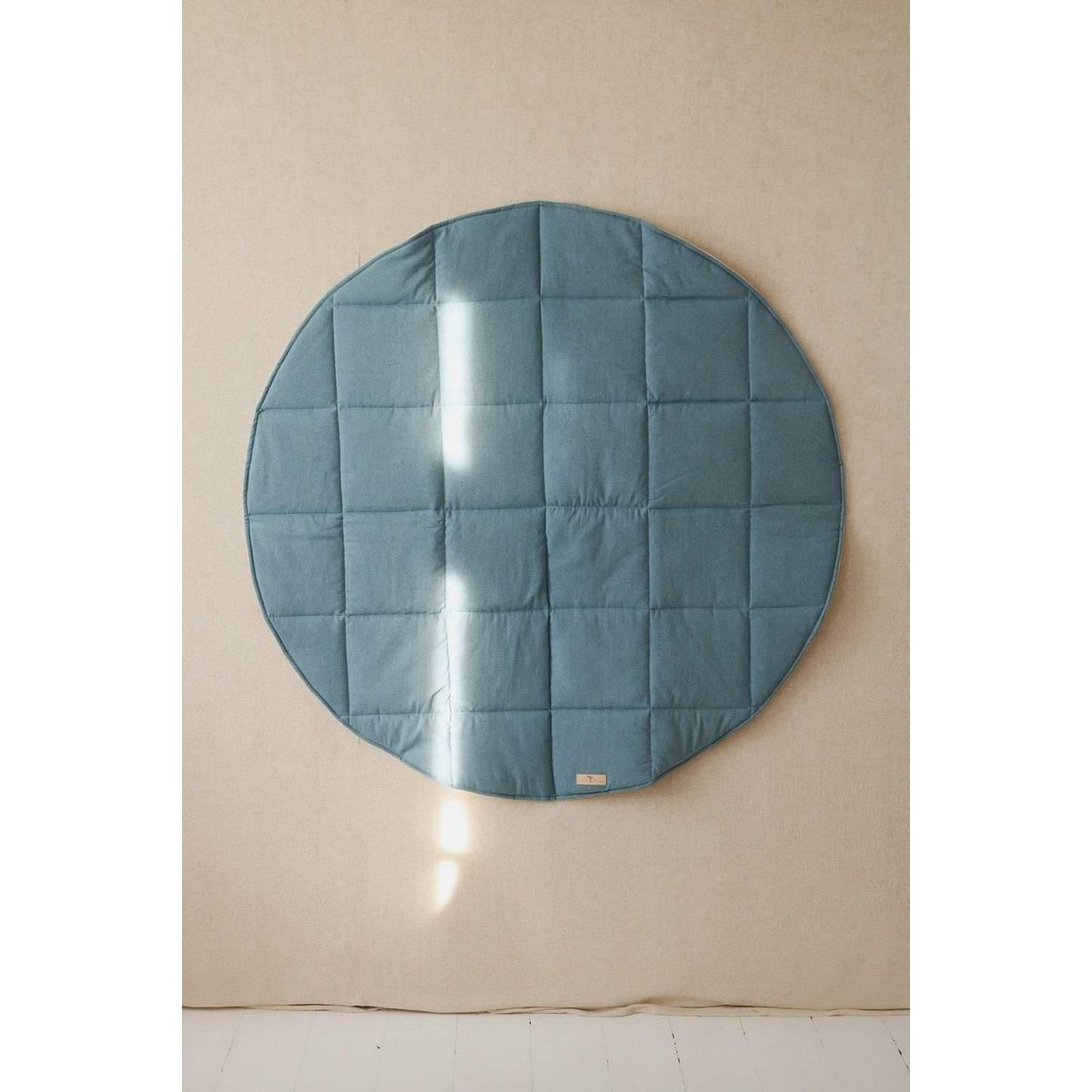 "Jeans" ronde katoenen mat