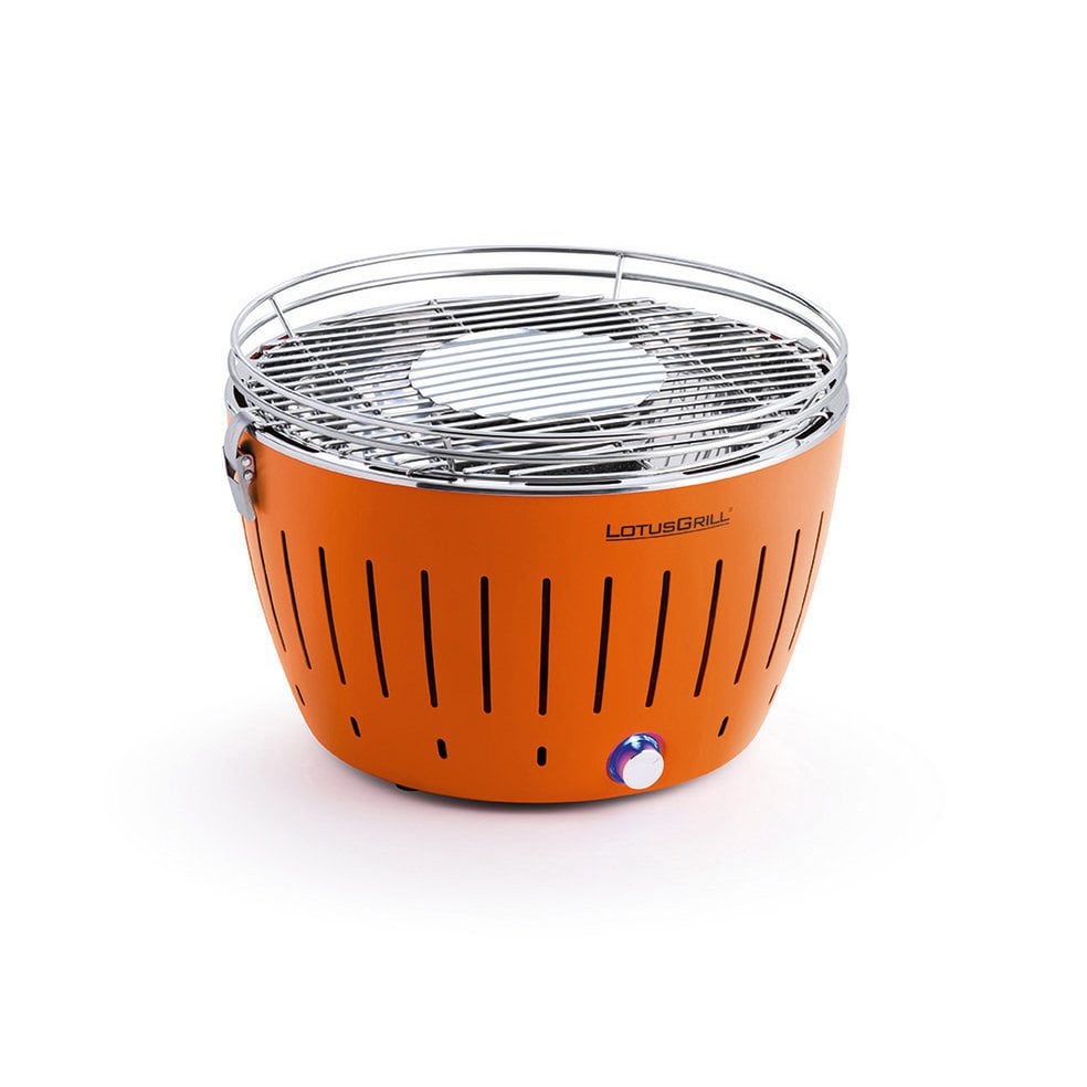 LotusGrill Classic Rookvrije & Draagbare houtskool Tafelbarbecue – Ø35 cm | Klaar in 3 Min.