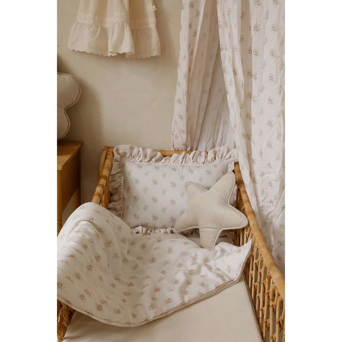 Mousseline kinderhoesset "Boho Flowers"
