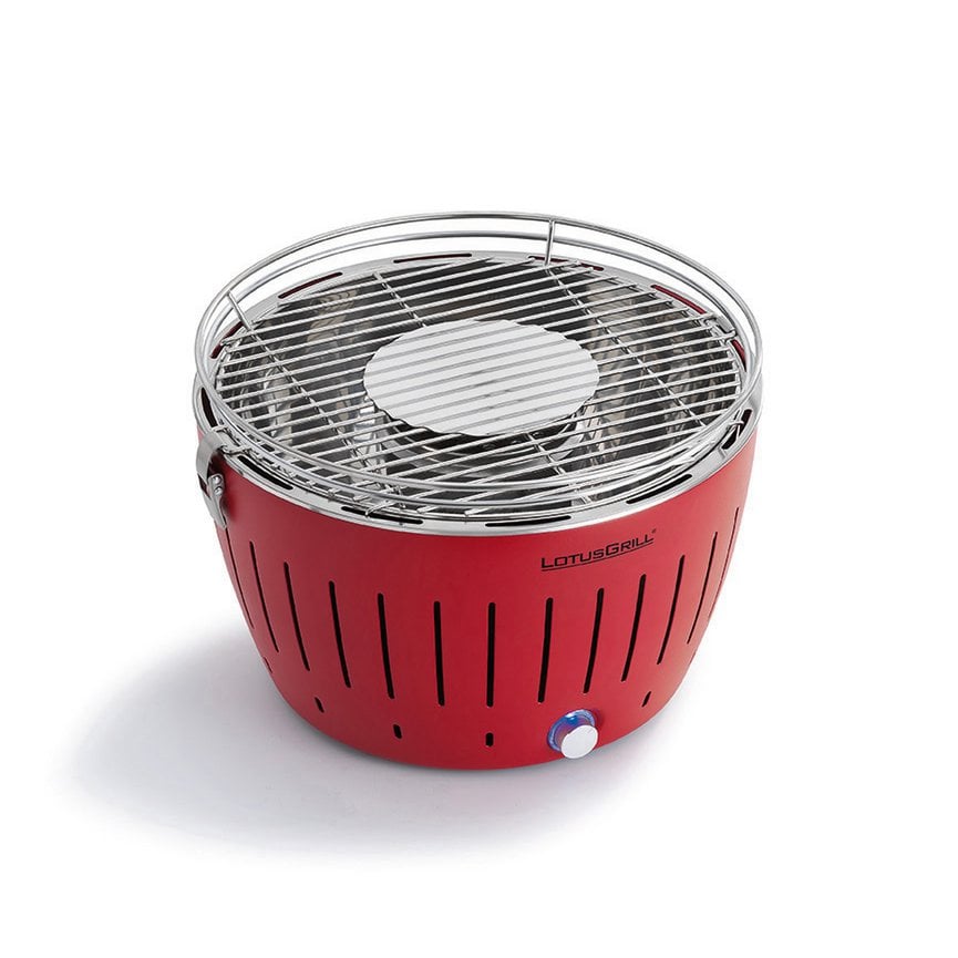 LotusGrill Classic Rookvrije & Draagbare houtskool Tafelbarbecue – Ø35 cm | Klaar in 3 Min.