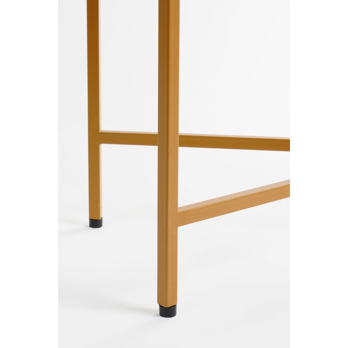 Steffano Plantenbak op Standaard - L58 x B28 x H60 cm - Metaal - Lichtbruin