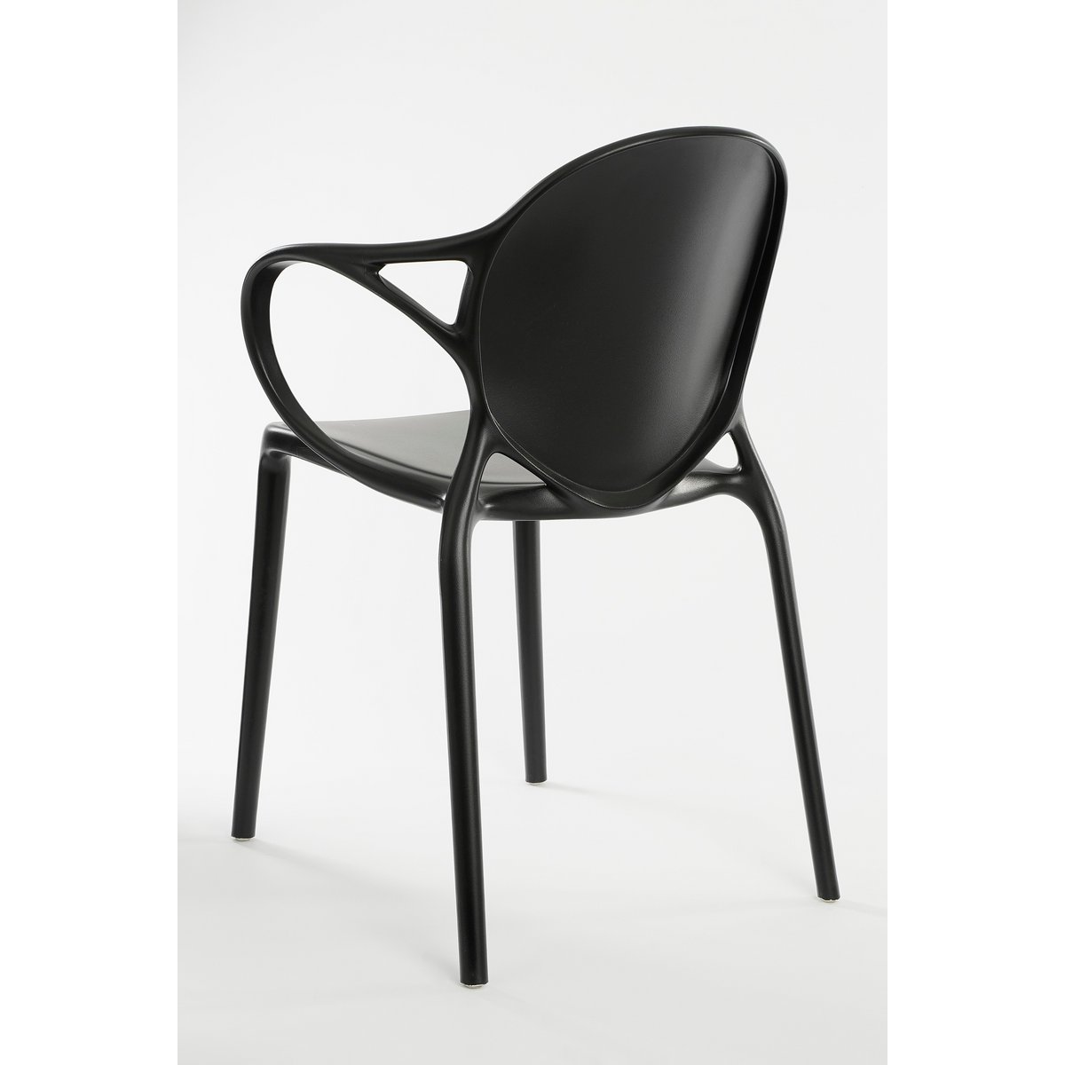 Nebraska Garden chair - L56 x W57 x H80 cm - Polypropylene - Black