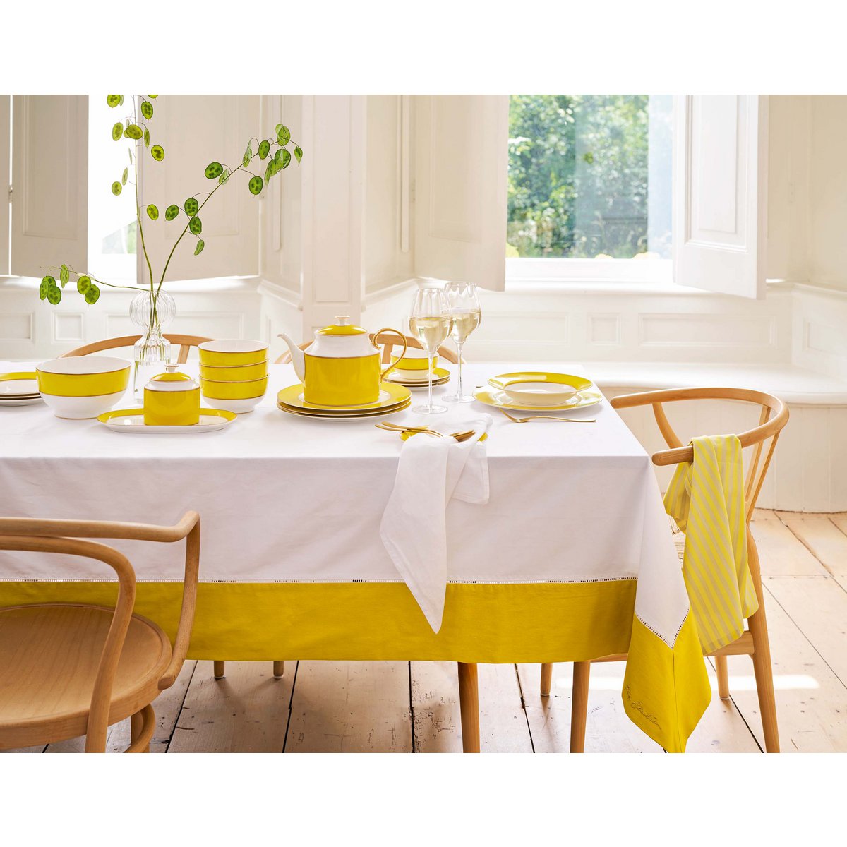 Bowl Pip Chic Gold-Yellow 20.5cm