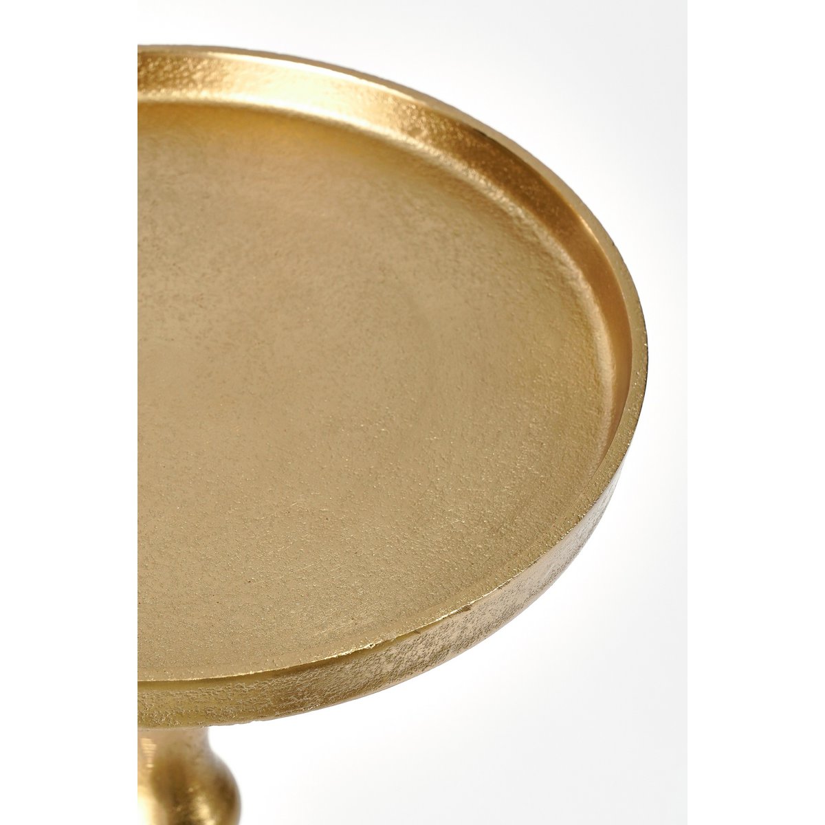 Duco Bijzettafel - H54 x Ø25 cm - FSC 100% - Gerecycled Aluminium - Goud