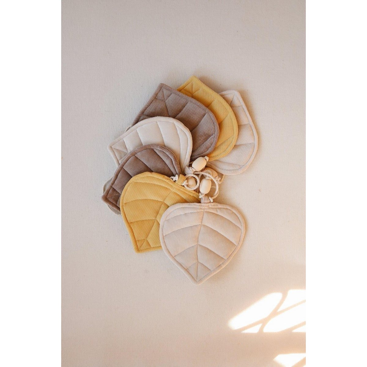 “Autumn Stories” Fluwelen Slinger met Bladeren