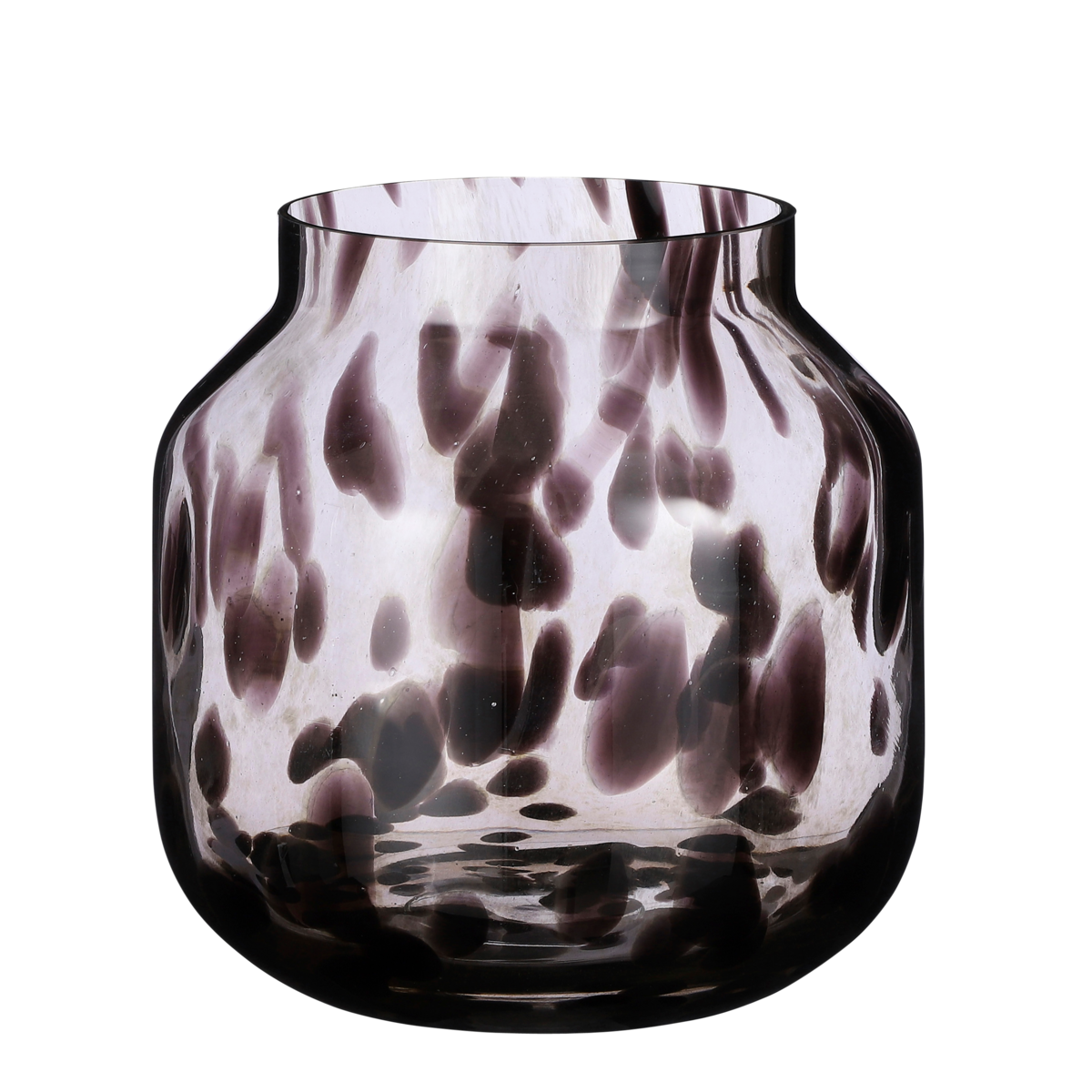 Pantera Vaas - H27 x Ø26 cm - Bruin