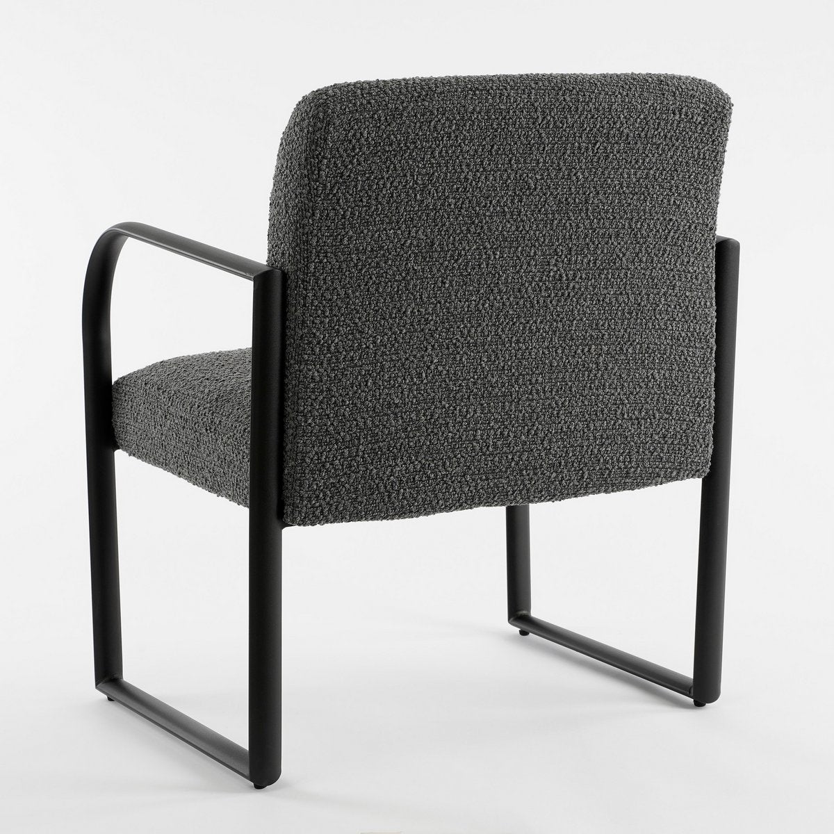 Symon Fauteuil - L72 x B69 x H81 cm - Donkergrijs