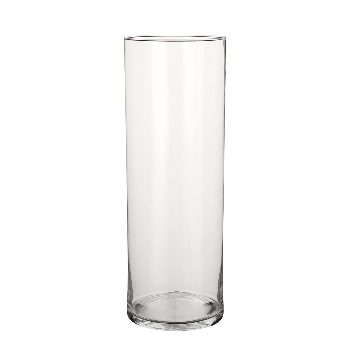Carly Vase - H55 x Ø19 cm - Cylinder - Transparent