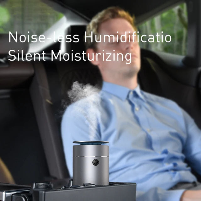 Auto aromatherapie diffuser met geïntegreerde LED verlichting