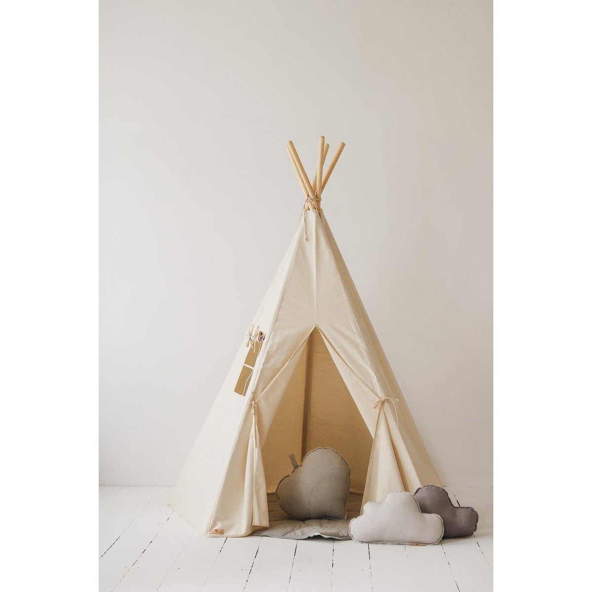 "Beige" Tipi en mattenset