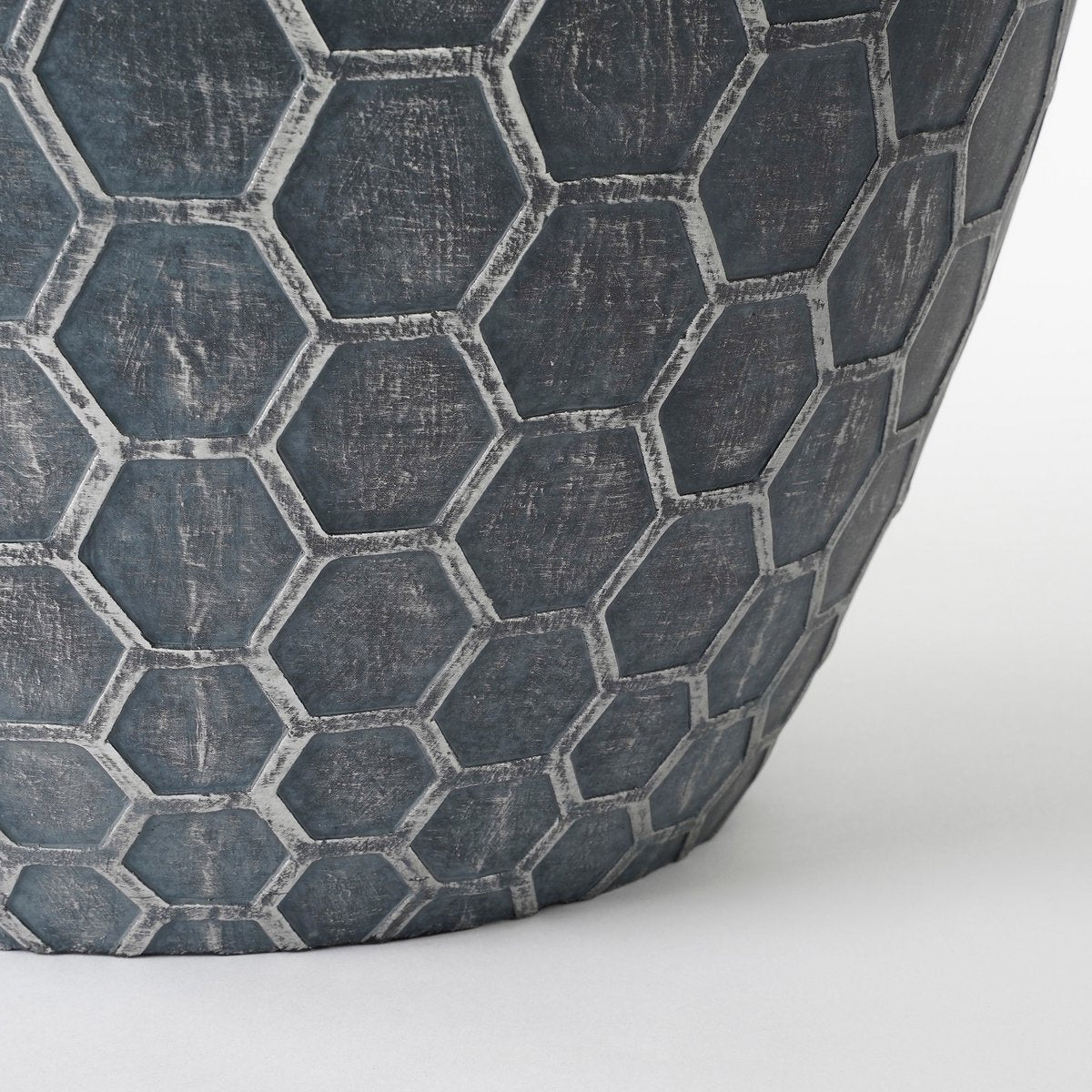 Bravo Outdoor Flower Pot - H32.5 x Ø38 cm - Black beehive