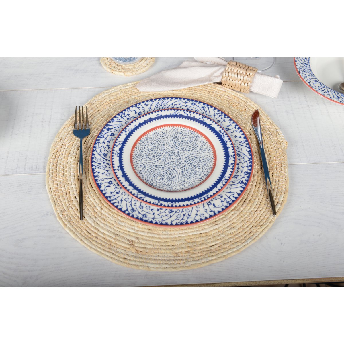 DESSERT PLATE 21CM MANDALA