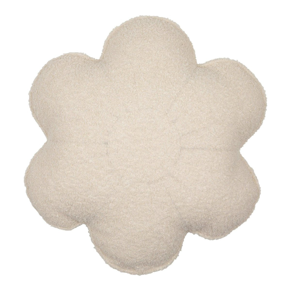 Fluffy Boucle Teddy Flower Pillow, Decoratief Bloom Cushion voor slaapkamer, moderne kussens voor woonkamer, westerse thuisdecorestijl
