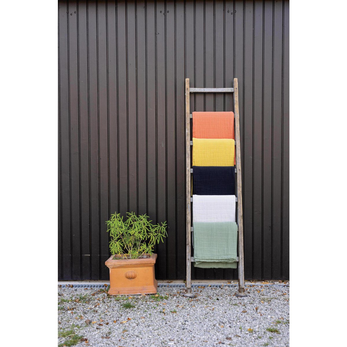 Gerecycled Plaid Lisa Marmalade 140 x 200