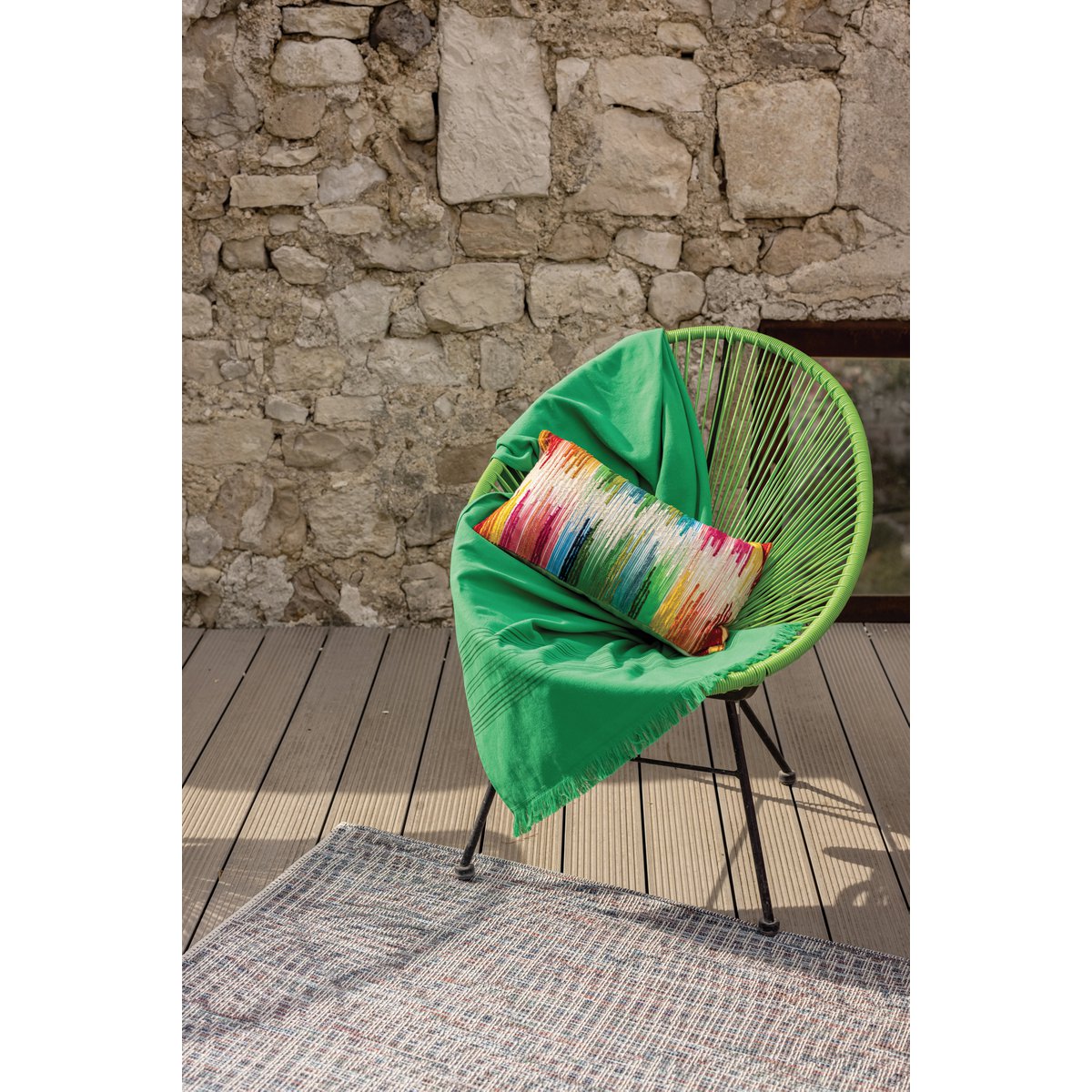 Drap hammam Cancún Cactus 90 x 180