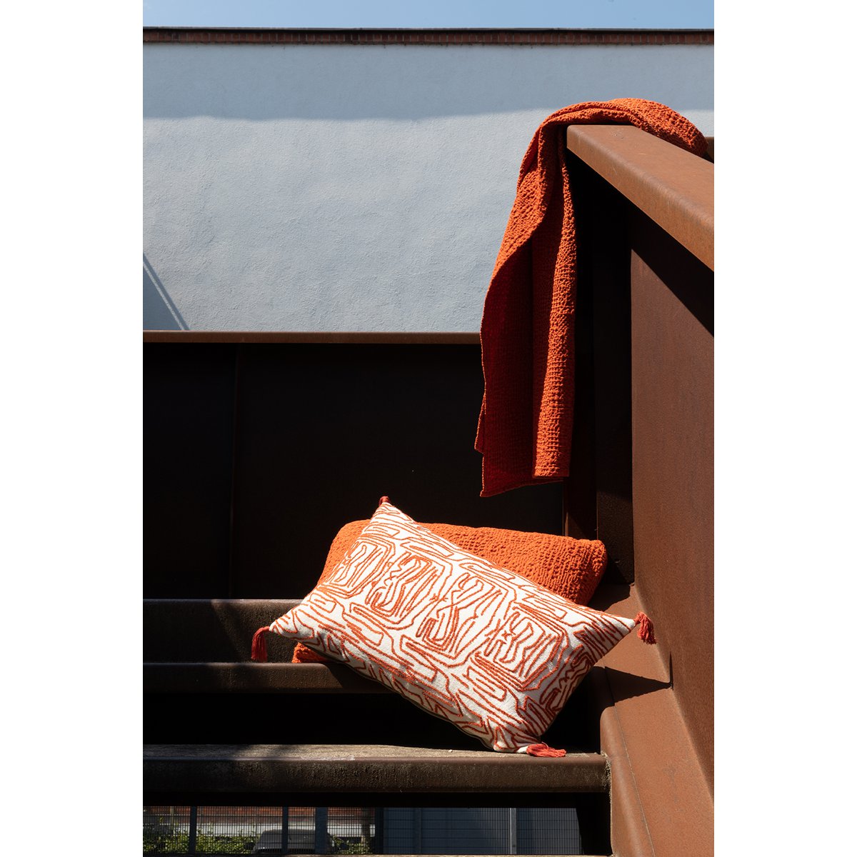 Stonewashed plaid Tana Rooibos 180 x 260