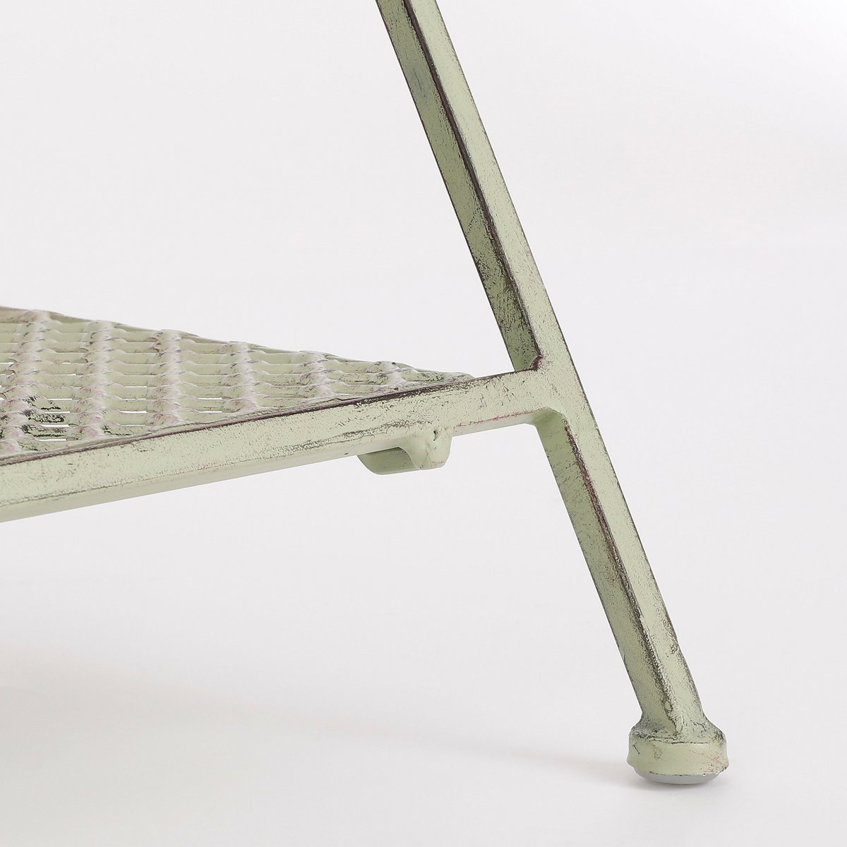 Provence Outdoor Plant Table - L50.5 x W39 x H67 cm - Light green