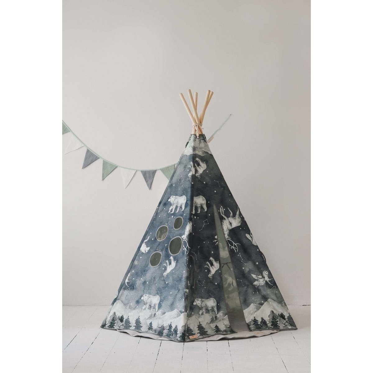 "Night Sky" Tipi en mattenset