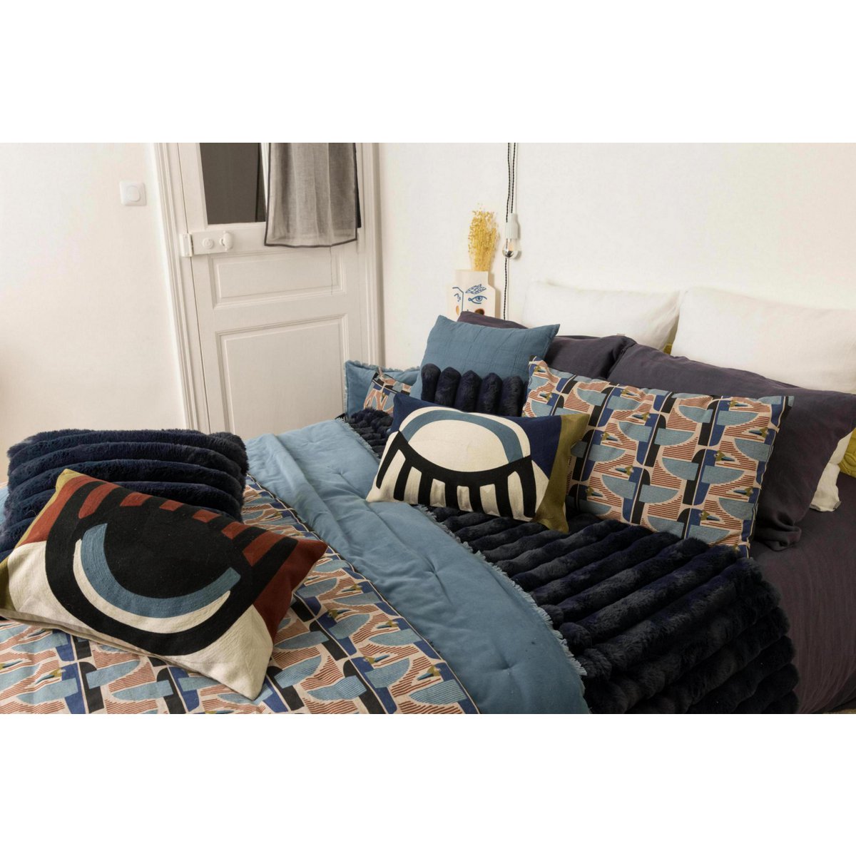 Alice Marine bedsprei 180 x 260