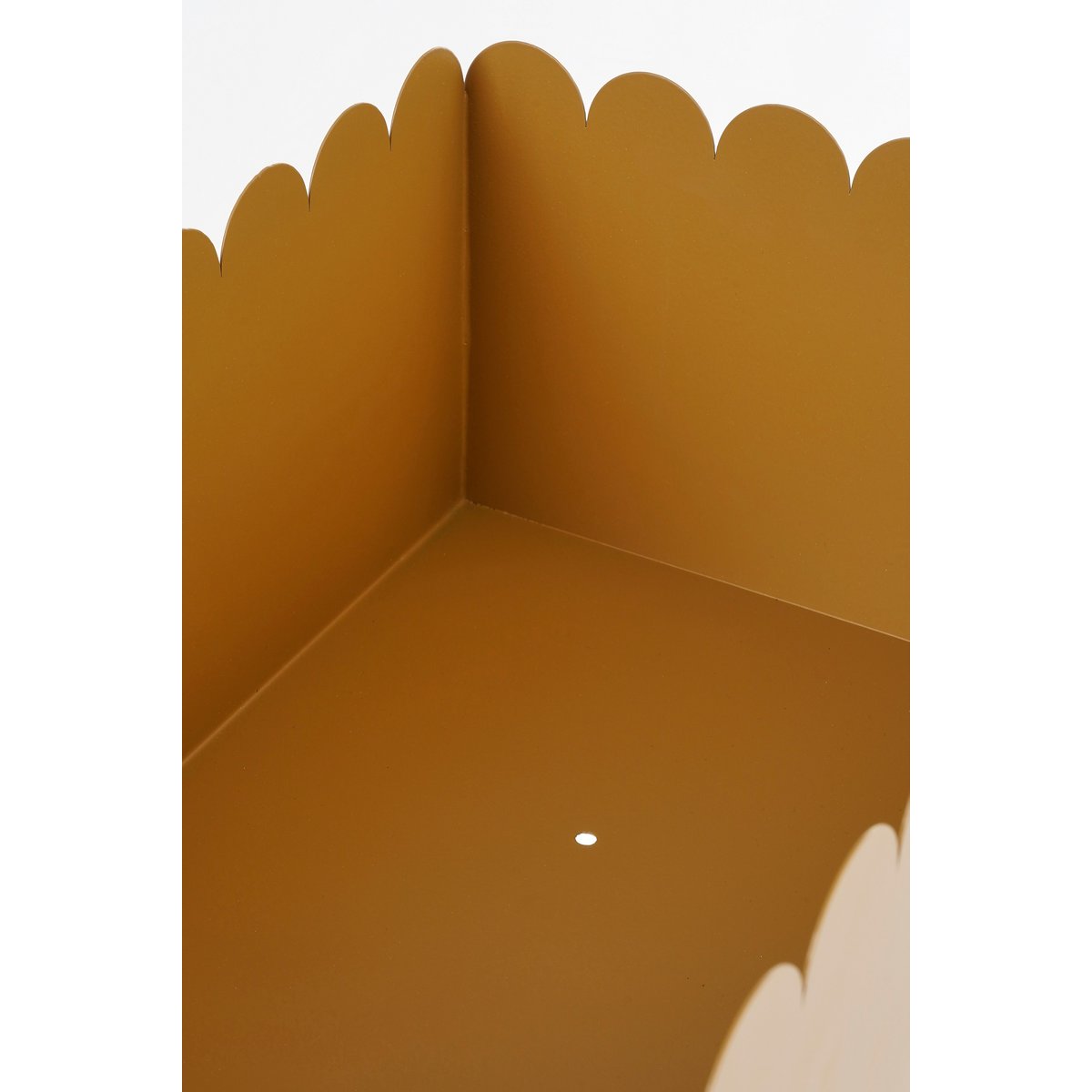 Steffano Plantenbak op Standaard - L58 x B28 x H60 cm - Metaal - Lichtbruin
