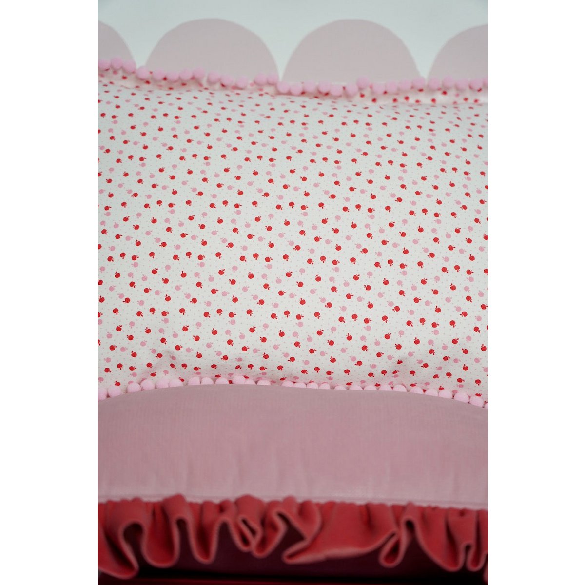 Kussensloop "Roze boomgaard"
