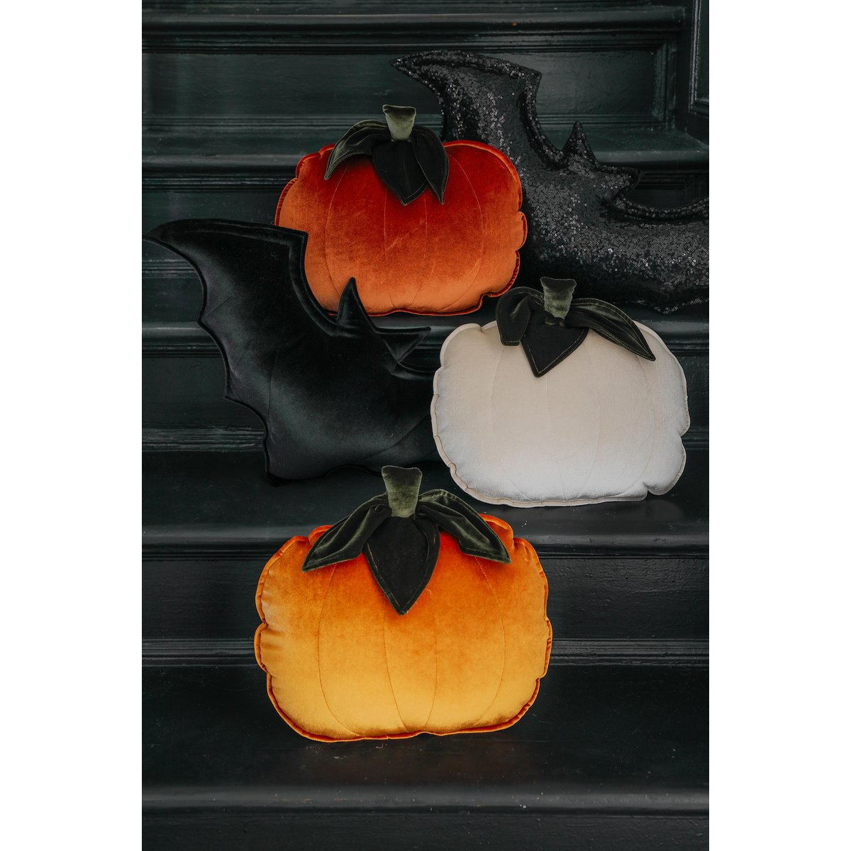 Decoratief wit pompoenkussen "Herfst" Halloween-huisdecor, seizoensgebonden herfsthuisdecor, gouden kussen, Halloween-cadeau-idee, herfstaccent