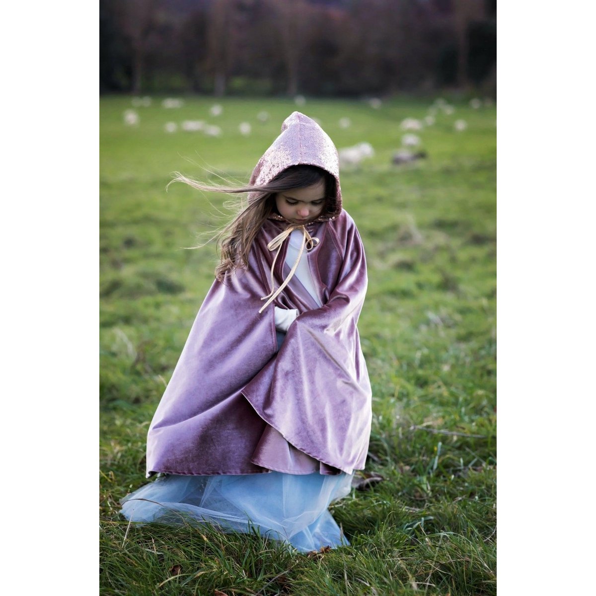 Magische cape ‘Cosmic Pearl Riding Hood’